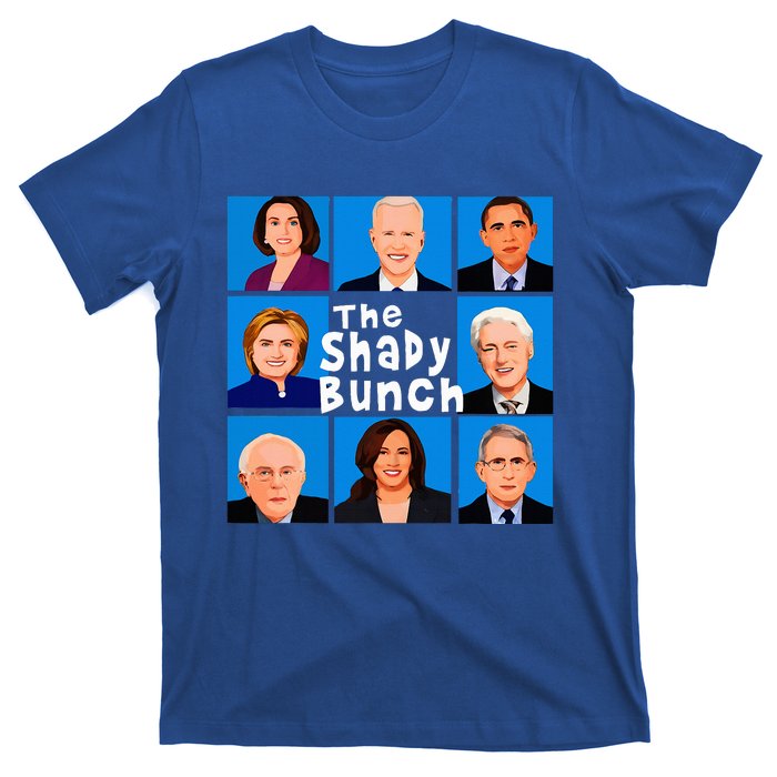 The Shady Bunch Anti Biden Obama Clinton Funny Vote Trump  T-Shirt