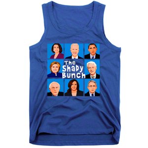 The Shady Bunch Anti Biden Obama Clinton Funny Vote Trump  Tank Top