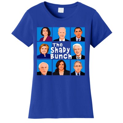 The Shady Bunch Anti Biden Obama Clinton Funny Vote Trump  Women's T-Shirt