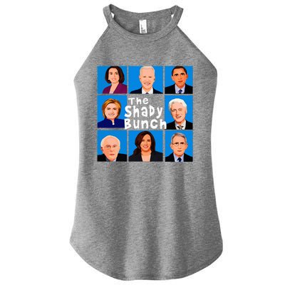 The Shady Bunch Anti Biden Obama Clinton Funny Vote Trump  Women’s Perfect Tri Rocker Tank