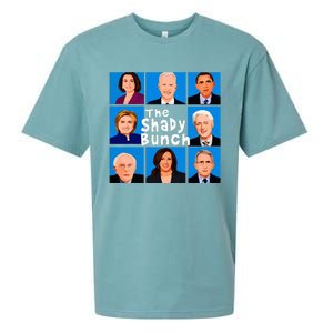 The Shady Bunch Anti Biden Obama Clinton Funny Vote Trump  Sueded Cloud Jersey T-Shirt