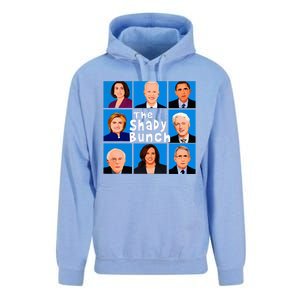 The Shady Bunch Anti Biden Obama Clinton Funny Vote Trump  Unisex Surf Hoodie