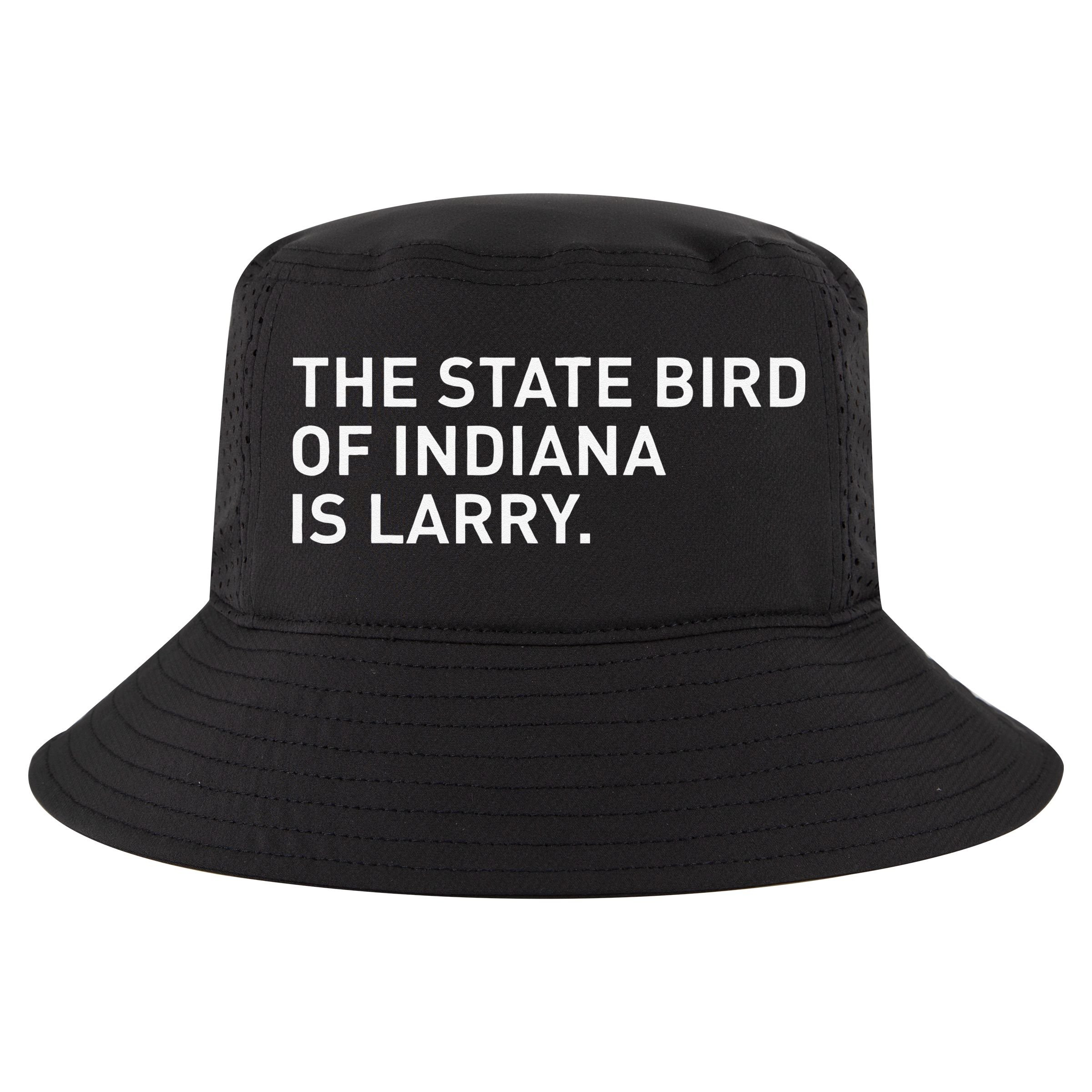 The State Bird Of Indiana Is Larry Cool Comfort Performance Bucket Hat