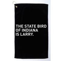 The State Bird Of Indiana Is Larry Golf Towel
