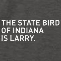 The State Bird Of Indiana Is Larry Vector Backpack