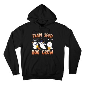 Team SPED Boo Crew Halloween Ghost SPED Special Ed Teacher Hoodie