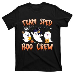 Team SPED Boo Crew Halloween Ghost SPED Special Ed Teacher T-Shirt