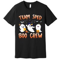 Team SPED Boo Crew Halloween Ghost SPED Special Ed Teacher Premium T-Shirt