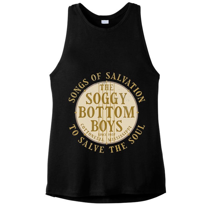 The Soggy Bottom Cottonelia Mississippi 1937 Ladies PosiCharge Tri-Blend Wicking Tank