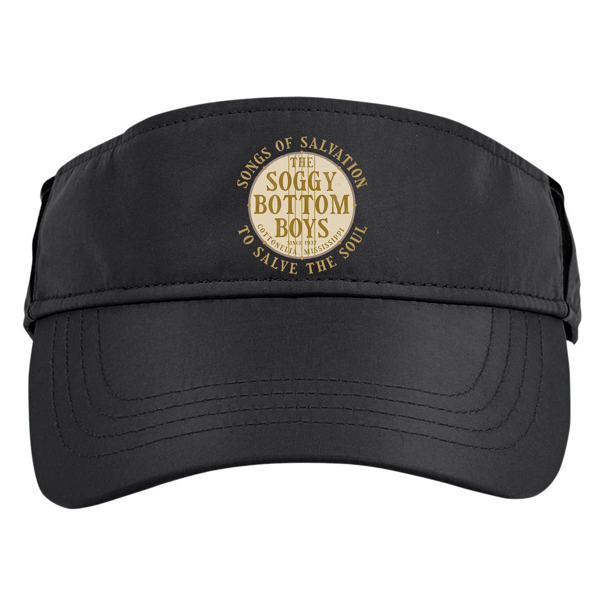 The Soggy Bottom Cottonelia Mississippi 1937 Adult Drive Performance Visor