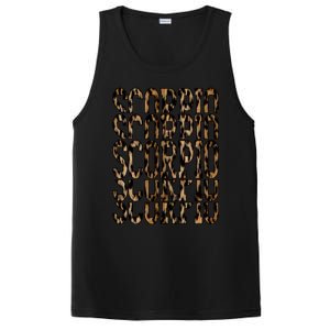 Team Scorpio Birthday October November Leopard Print Meaningful Gift PosiCharge Competitor Tank