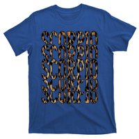 Team Scorpio Birthday October November Leopard Print Meaningful Gift T-Shirt