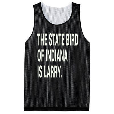 The State Bird Of Indiana Is Larry Mesh Reversible Basketball Jersey Tank