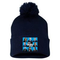 The Shady Bunch Pom Pom 12in Knit Beanie