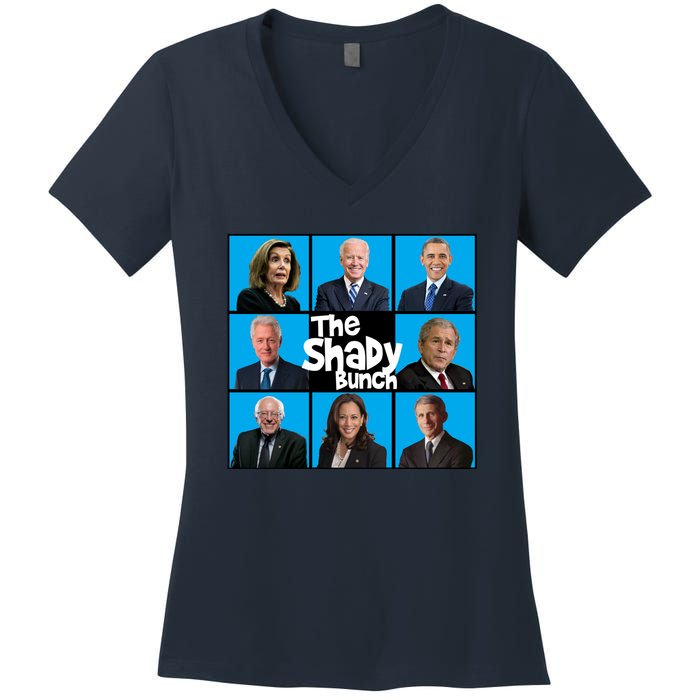 The Shady Bunch Women's V-Neck T-Shirt