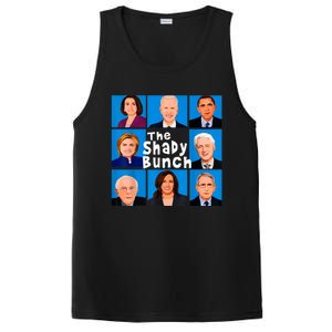 The Shady Bunch Anti Biden Obama Clinton Funny Vote Trump PosiCharge Competitor Tank