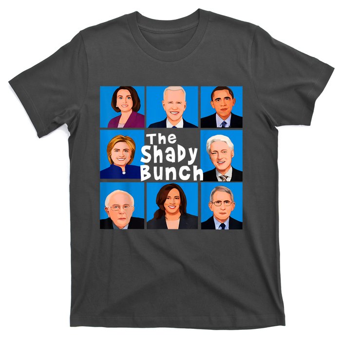 The Shady Bunch Anti Biden Obama Clinton Funny Vote Trump T-Shirt