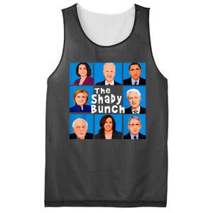 The Shady Bunch Anti Biden Obama Clinton Funny Vote Trump Mesh Reversible Basketball Jersey Tank