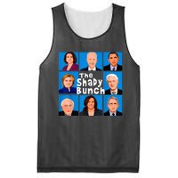 The Shady Bunch Anti Biden Obama Clinton Funny Vote Trump Mesh Reversible Basketball Jersey Tank