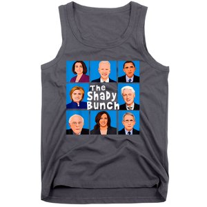 The Shady Bunch Anti Biden Obama Clinton Funny Vote Trump Tank Top