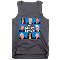 The Shady Bunch Anti Biden Obama Clinton Funny Vote Trump Tank Top