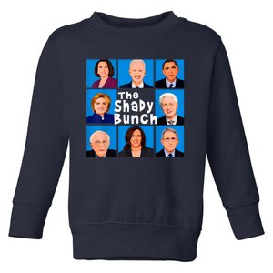 The Shady Bunch Anti Biden Obama Clinton Funny Vote Trump Toddler Sweatshirt