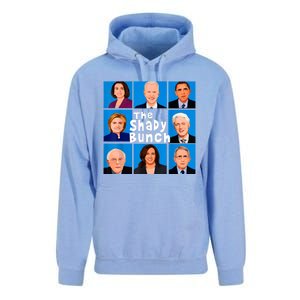 The Shady Bunch Anti Biden Obama Clinton Funny Vote Trump Unisex Surf Hoodie