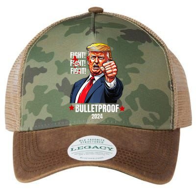 Trump Shot Bulletproof Bloody Ear Bleeding Butler Pa Trump Legacy Tie Dye Trucker Hat