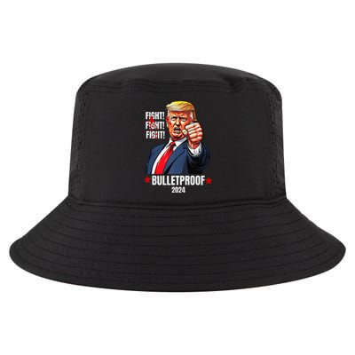 Trump Shot Bulletproof Bloody Ear Bleeding Butler Pa Trump Cool Comfort Performance Bucket Hat