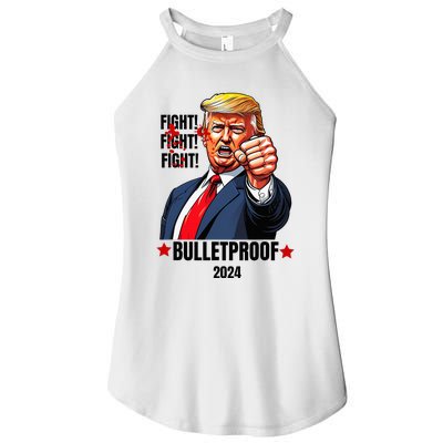 Trump Shot Bulletproof Bloody Ear Bleeding Butler Pa Trump Women's Perfect Tri Rocker Tank