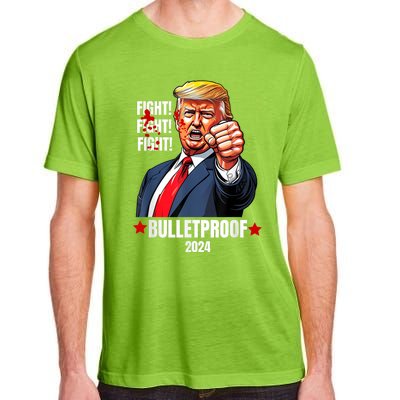 Trump Shot Bulletproof Bloody Ear Bleeding Butler Pa Trump Adult ChromaSoft Performance T-Shirt