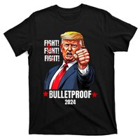 Trump Shot Bulletproof Bloody Ear Bleeding Butler Pa Trump T-Shirt