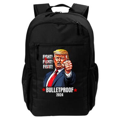 Trump Shot Bulletproof Bloody Ear Bleeding Butler Pa Trump Daily Commute Backpack