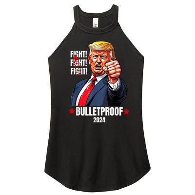 Trump Shot Bulletproof Bloody Ear Bleeding Butler Pa Trump Women's Perfect Tri Rocker Tank