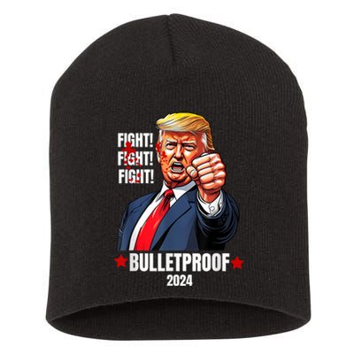 Trump Shot Bulletproof Bloody Ear Bleeding Butler Pa Trump Short Acrylic Beanie