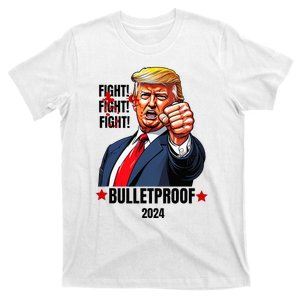 Trump Shot Bulletproof Bloody Ear Bleeding Butler Pa Trump T-Shirt