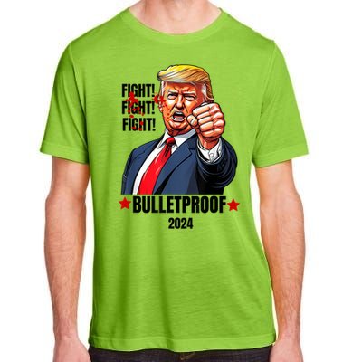 Trump Shot Bulletproof Bloody Ear Bleeding Butler Pa Trump Adult ChromaSoft Performance T-Shirt