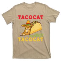 Tacocat Spelled Backwards Tacos And Cats Cinco De Mayo Cat T-Shirt