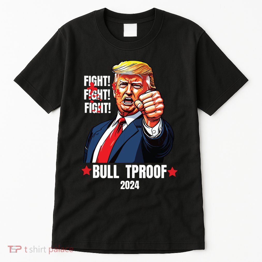 Trump Shot Bulletproof Bloody Ear Bleeding Butler Pa Trump Tall T-Shirt
