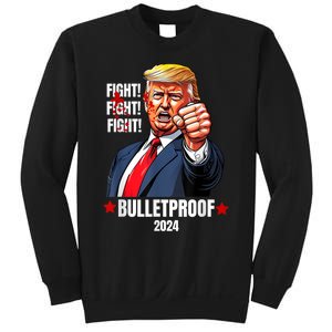 Trump Shot Bulletproof Bloody Ear Bleeding Butler Pa Trump Sweatshirt