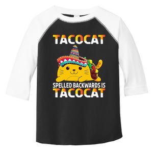 Tacocat Spelled Backward Is Tacocat Taco Cat Toddler Fine Jersey T-Shirt