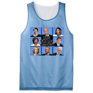 The Shady Bunch Funny Past Presidents Mesh Reversible Basketball Jersey Tank