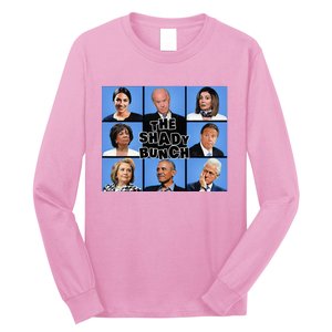 The Shady Bunch Funny Past Presidents Long Sleeve Shirt