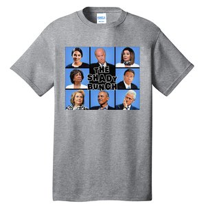 The Shady Bunch Funny Past Presidents Tall T-Shirt