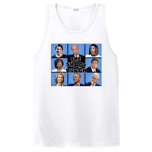 The Shady Bunch Funny Past Presidents PosiCharge Competitor Tank