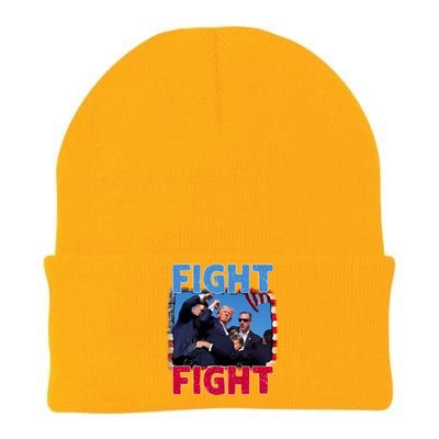 Trump Shot Bulletproof Bloody Ear Bleeding Butler Pa Trump Knit Cap Winter Beanie