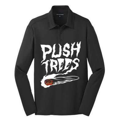 The SomethingS Burning Silk Touch Performance Long Sleeve Polo