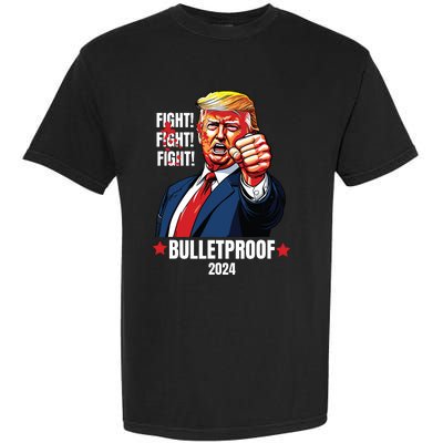 Trump Shot Bulletproof Bloody Ear Bleeding Butler Pa Trump Garment-Dyed Heavyweight T-Shirt