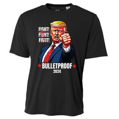 Trump Shot Bulletproof Bloody Ear Bleeding Butler Pa Trump Cooling Performance Crew T-Shirt