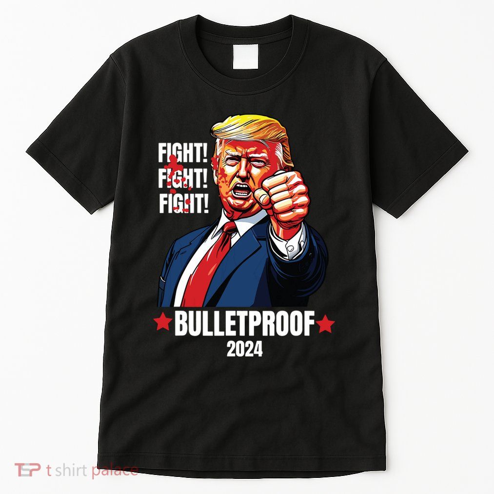 Trump Shot Bulletproof Bloody Ear Bleeding Butler Pa Trump Tall T-Shirt